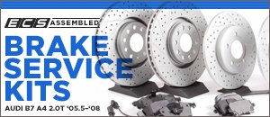 Audi B7 A4 2.0T ECS Assembled Brake Service Kits