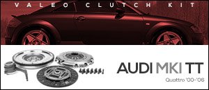 Audi MKI TT Quattro Valeo Single Mass Clutch Kit