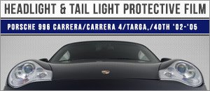Porsche 996 Carrera Lamin-X Headlight/Tail Light Film