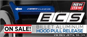 VW MKIV Jetta ECS Billet Aluminum Hood Pull