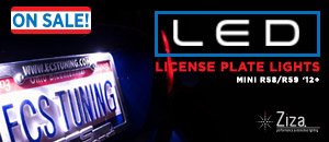 R58/R59 MINI Ziza LED License Plate Kit