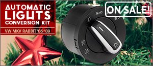 VW MKV Rabbit Automatic Headlight Conversion Switch