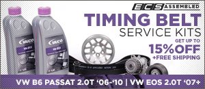 VW B6 Passat & EOS 2.0T Timing Belt Service Kits