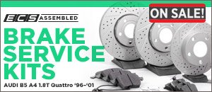 Audi B5 A4 1.8T ECS Assembled Brake Service Kits