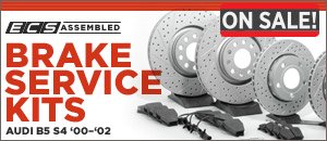 Audi B5 S4 ECS Assembled Brake Service Kits
