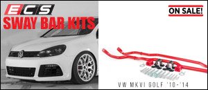 VW MKVI Golf ECS Sway Bar Kits