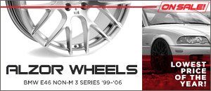 BMW E46 Non-M 3 Series Alzor Wheels