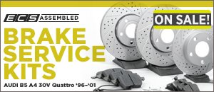 Audi B5 A4 30v Quattro ECS Assembled Brake Service Kits