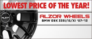 BMW E9x 335i/iS/Xi Alzor Wheels
