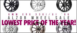 BMW E9X 330i/Xi Alzor Wheel Assortment Sale
