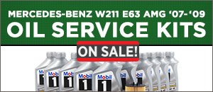 Mercedes-Benz W211 E63 AMG Oil Service Kits