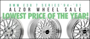 BMW E38 7 Series Alzor Wheel Assortment Sale
