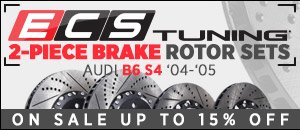 Audi B6 S4 ECS 2-Piece Brake Rotor Sets