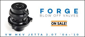 VW MKV Jetta 2.0T Forge Blow Off Valves