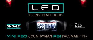MINI R60/R61 Ziza LED License Plate Kit