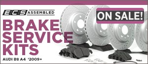 Audi B8 A4 ECS Assembled Brake Service Kits