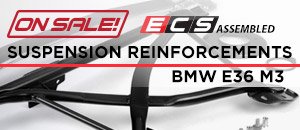 BMW E36 M3 ECS Assembled Suspension Reinforcement Kits