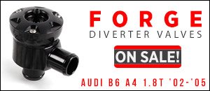 Audi B6 A4 1.8T Forge Diverter Valves