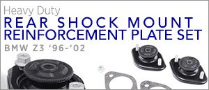 BMW Z3 Rear Shock Mount Reinforcement Plates 