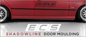 BMW E39 5 Series Shadowline Door Moulding