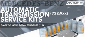 Mercedes-Benz C/A207 E-Class Auto. Trans. Service Kits