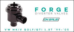 VW MKIV GTI 1.8T Forge Diverter Valves
