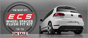 VW MKVI GTI ECS Wheel Spacer Flush Fit Kit