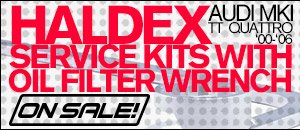 Audi MKI TT Quattro Haldex Service Kits