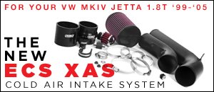VW MKIV Jetta 1.8T ECS XAS Cold Air Intake Systems