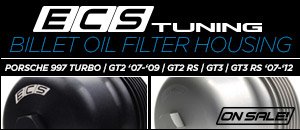 Porsche 997 Turbo/GT2/GT3 Billet Oil Filter Housing
