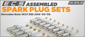 Mercedes-Benz W211 E55 ECS Assembled Spark Plug Sets