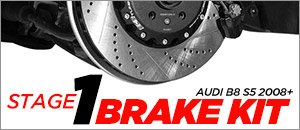 Audi B8 S5 ECS Stage 1 Front Brake Kit