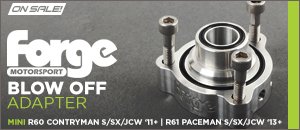 MINI R60/R61 Forge Blow Off Adapter