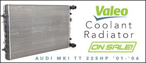 Audi MKI TT 225HP Valeo Radiator