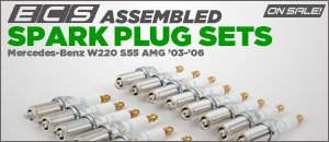 Mercedes-Benz W220 S55 AMG ECS Assembled Spark Plug Set