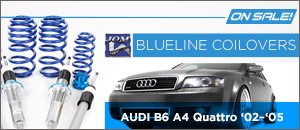 Audi B6 A4 Quattro JOM Blueline Coilovers