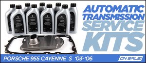 Porsche 955 Cayenne S Auto Transmission Service Kits