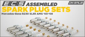Mercedes-Benz SL55 AMG ECS Assembled Spark Plug Sets