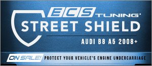 Audi B8 A5 ECS Tuning Street Shield Aluminum Skid Plate