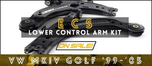 VW MKIV Golf ECS Performance Lower Control Arm Kit