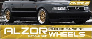 Audi B5 A4 Alzor Style 881 18" Wheels