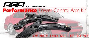 VW MKIV Jetta GLI ECS Performance Lower Control Arm Kit