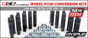 VW MKV Jetta 2.0T Wheel Stud Conversion Kits