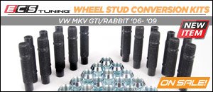 VW MKV GTI/Rabbit Wheel Stud Conversion Kits