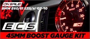 BMW E60/61 535i/xi Boost Gauge Kit