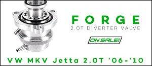 VW MKV Jetta 2.0T Forge Diverter Valves 