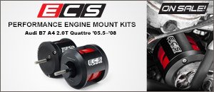 Audi B7 A4 2.0T ECS Performance Engine Mount Kits
