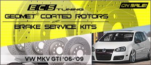 VW MKV GTI GEOMET&reg; Brake Service Kits