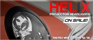 R50 R53 MINI Helix Projector Headlights