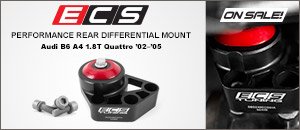 Audi B6 A4 1.8T ECS Performance Rear Differential Mount